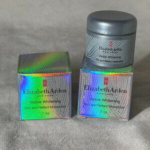 Elizabeth Arden 2‑Pack: Visible Whitening Firm & Reflect Moisturizer (2 × 7 ml)